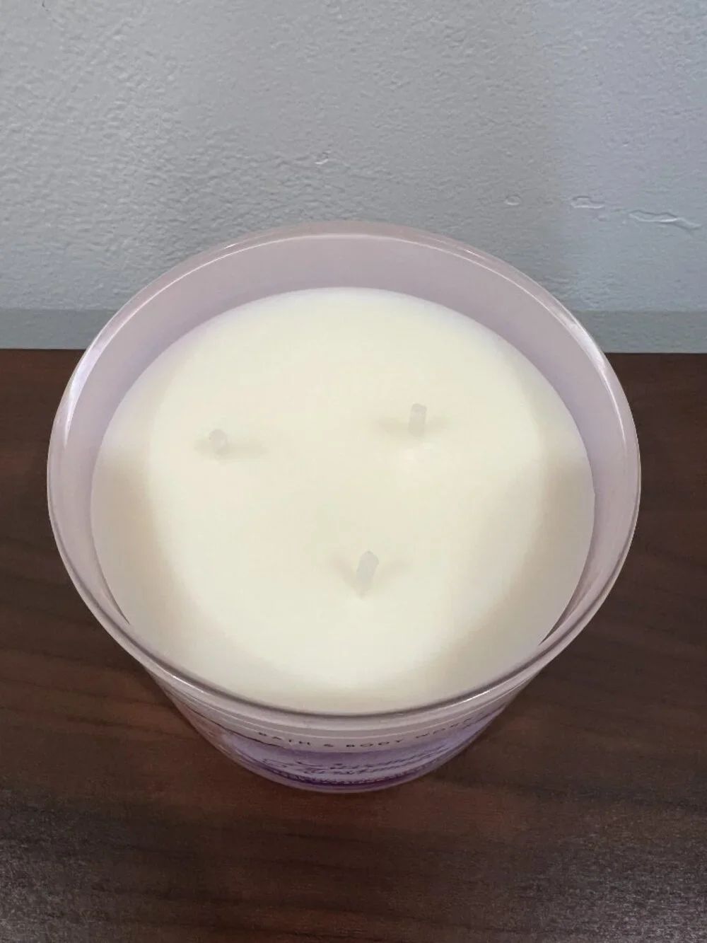 Bath and Body Works Lavender Marshmallow 3-Wick Candle NEW